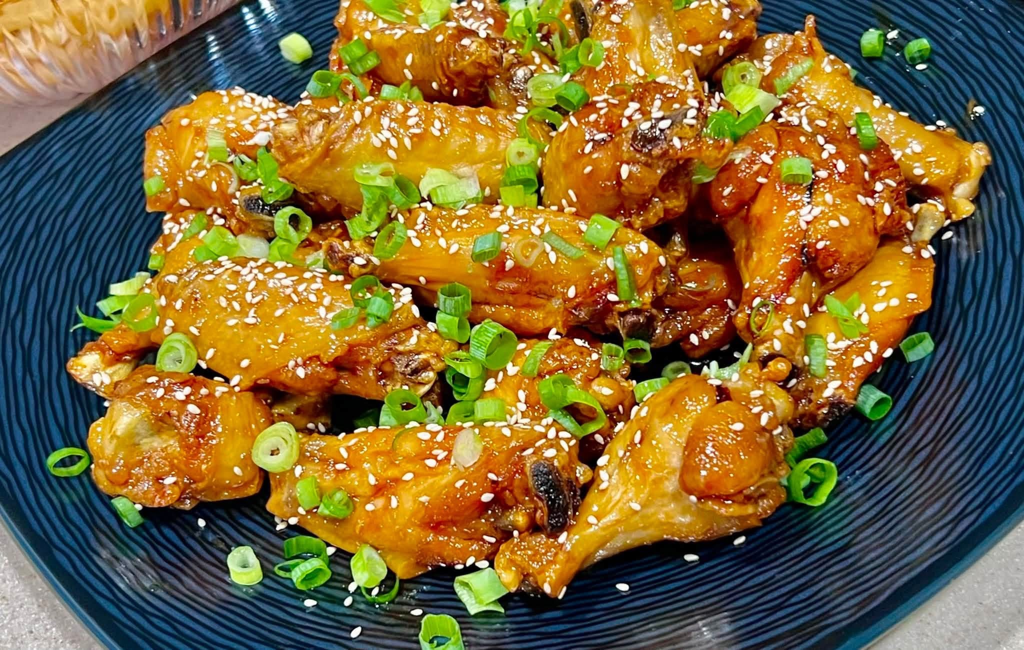 Sticky Sesame-Ginger Wings